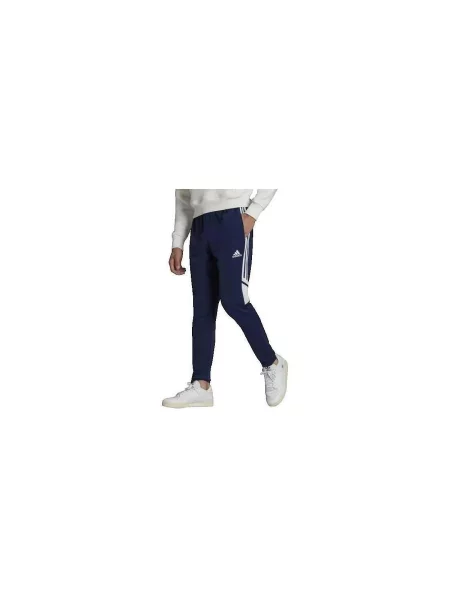 Pantaloni Adidas alergare albastru
