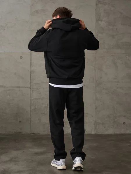 Спортивний костюм ISSA Plus комбінований верх чорний