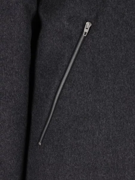 Geacă Jil Sander de lână gri