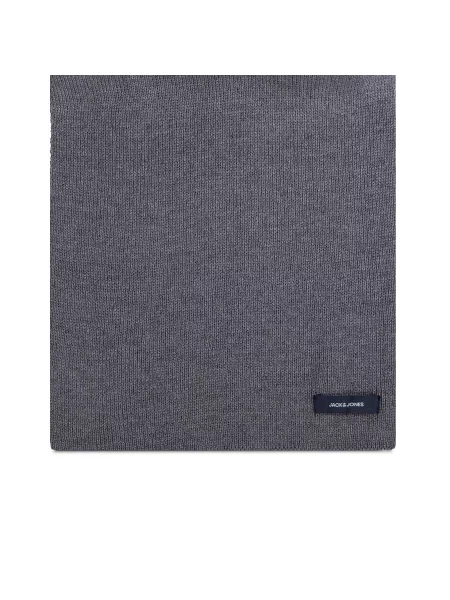 JACK & JONES Šal tamo / crna / bijela siva