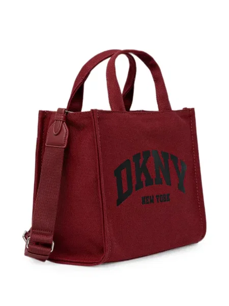 Geantă shopper Dkny cu imagine roșu