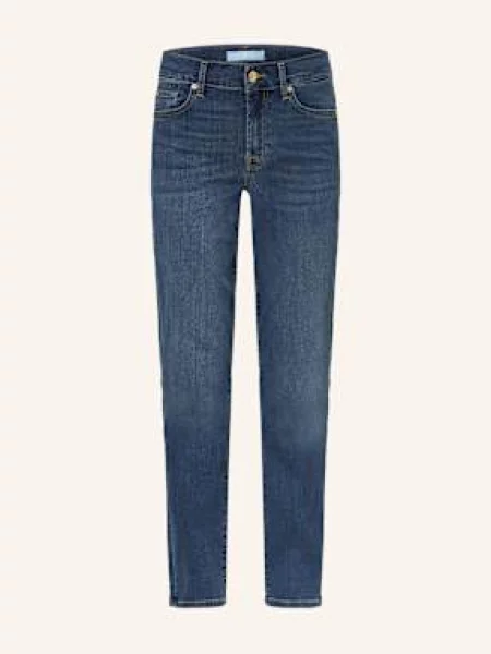 7 For All Mankind Jeansy Skinny Roxanne blau