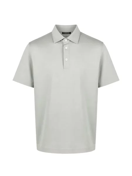 Scurt tricou polo Tombolini verde