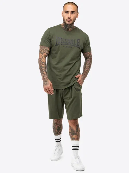 LONSDALE Costum de trening oliv negru