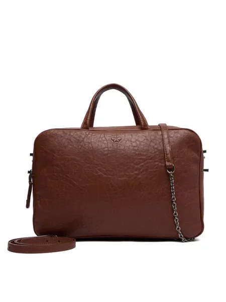 Ročna torba Weekend Max Mara rjava