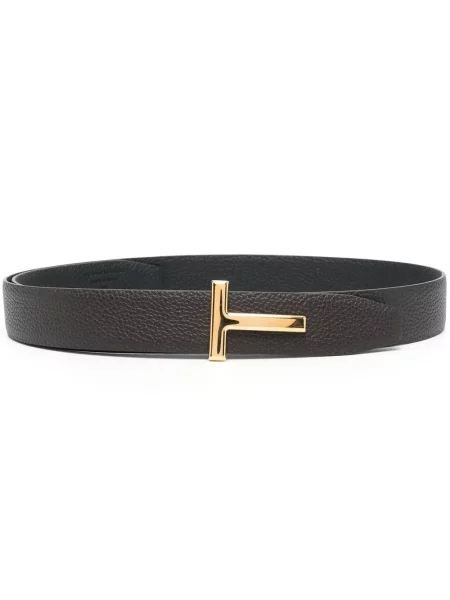 Curea Tom Ford din piele maro