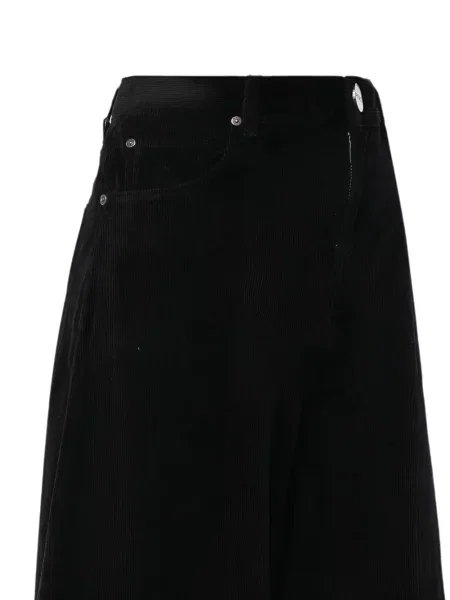 Pantaloni Pinko de catifea cord negru