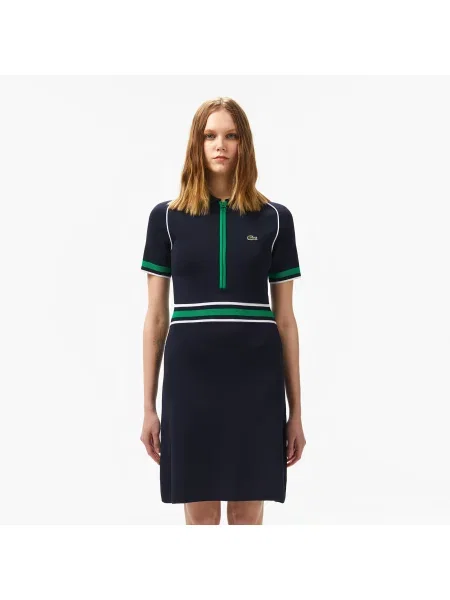 Классическое платье Lacoste синее