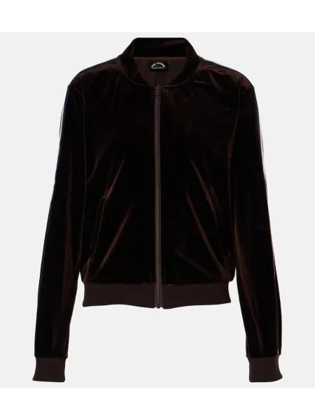 Geacă The Upside de catifea maro