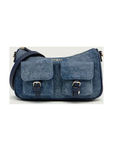 Guess De blugi geantă pe umăr KASSIE albastru