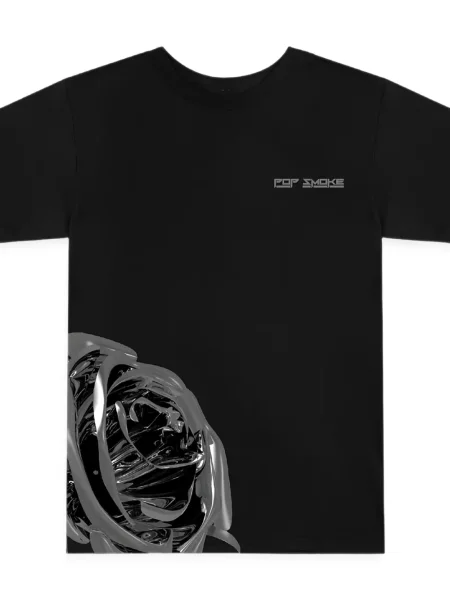 Tricou Pop Smoke negru
