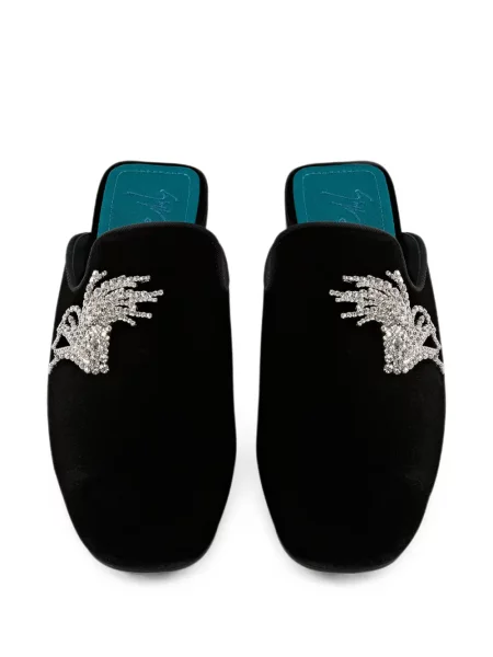 Papuci de casă Giuseppe Zanotti negru