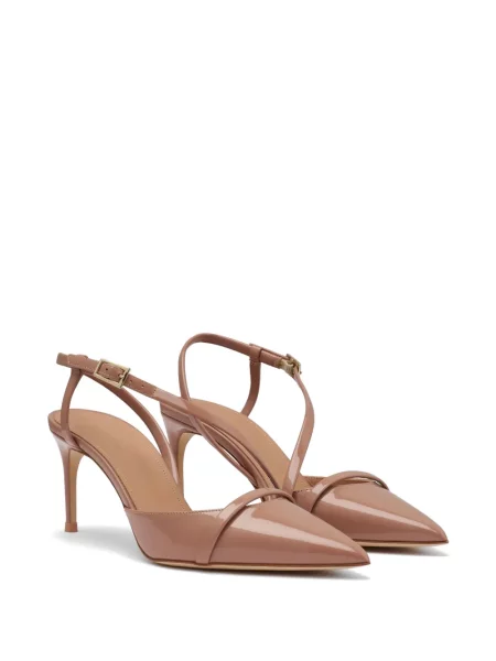 Pantofi cu toc Malone Souliers din piele slingback