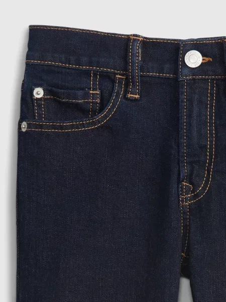 Pantaloni copii Gap alb