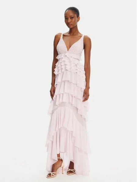 Elisabetta Franchi Rochie cocktail roz