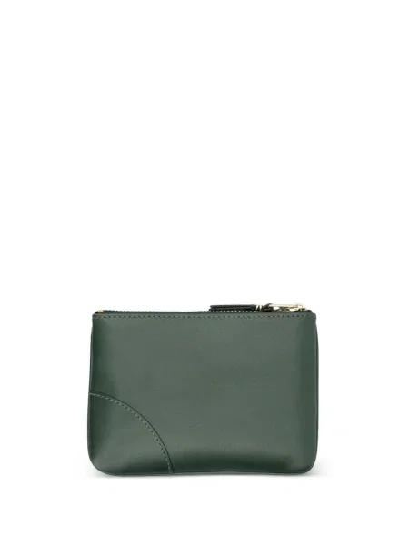 Portofel Comme Des Garçons Wallet din piele verde