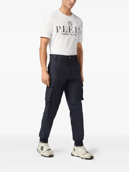 Pantaloni cargo Philipp Plein albastru