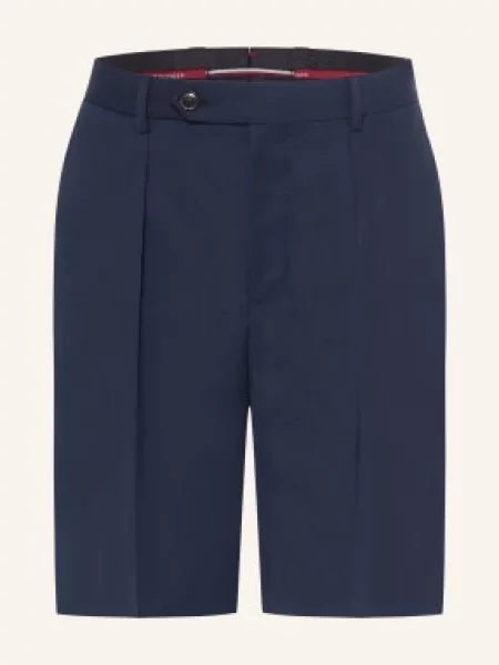 Tommy Hilfiger Szorty O Szerokim Kroju blau granatowe