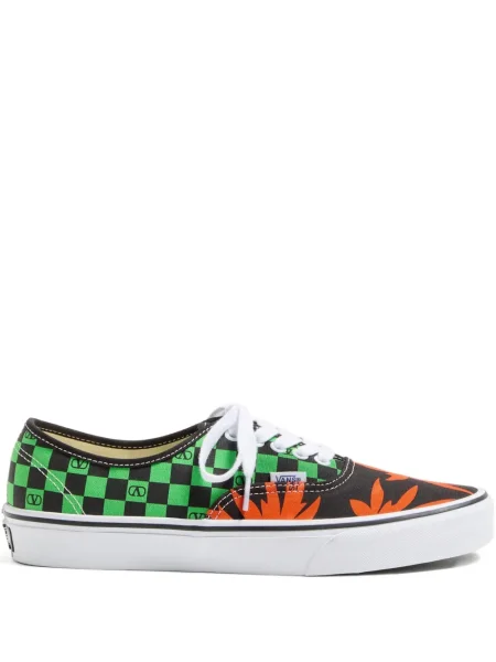 Sneakerși Valentino Garavani cu imagine cu imprimeu tropical negru