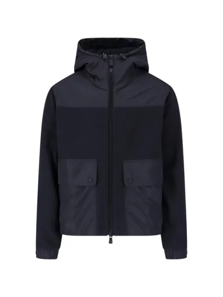 Kurtka Moncler Grenoble z kapturem czarna