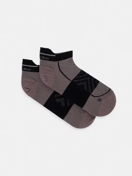 Nogavice Icebreaker Run+ Ultralight rjava