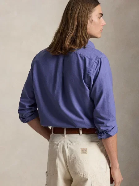 Polo Ralph Lauren cămașă pentru bărbați din albastru