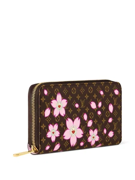 Peněženka Louis Vuitton Pre-owned hnědá