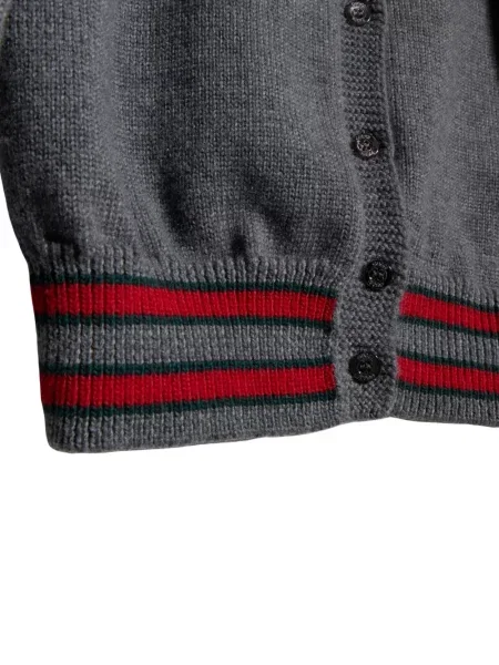 Kardigan dziecięcy Gucci szary