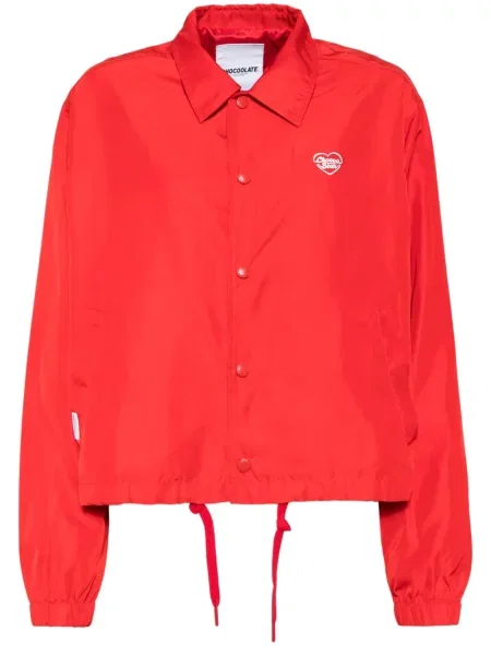 Geacă Chocoolate cu imagine roșu