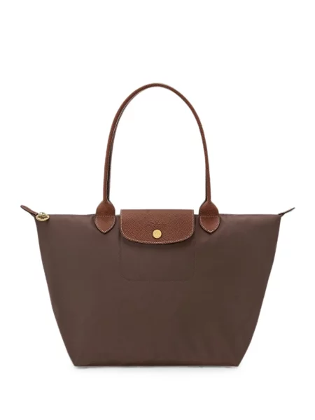 Geantă shopper Longchamp maro