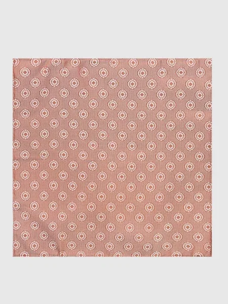 Хустка-паше у візерунок Brunello Cucinelli коричнева