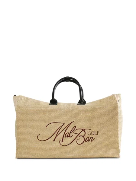 Golf geantă shopper Malbon Golf cu broderie