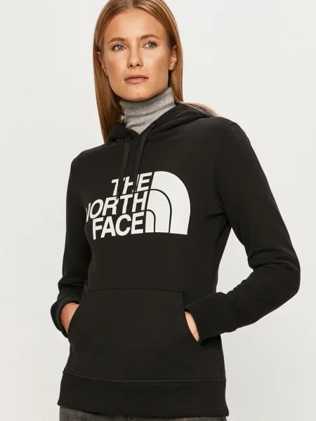 Hanorac cu glugă The North Face negru