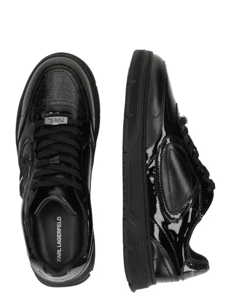Sneakers KARL LAGERFELD Kourtney negru
