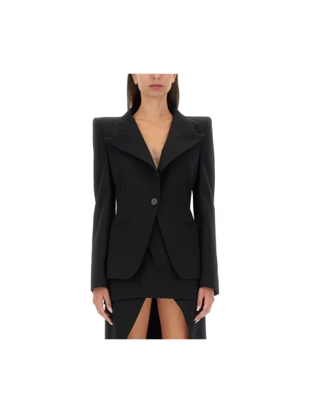 Marynarka Alexander Mcqueen czarna