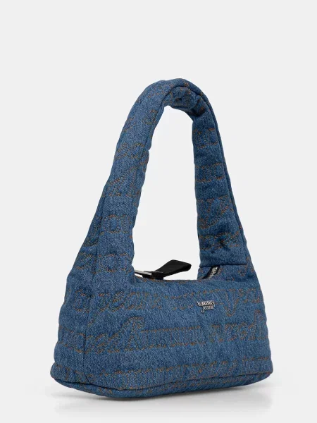 Džínsová taška Tommy Jeans modrá