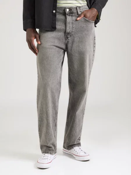 HOLLISTER Džínsy denim sivý