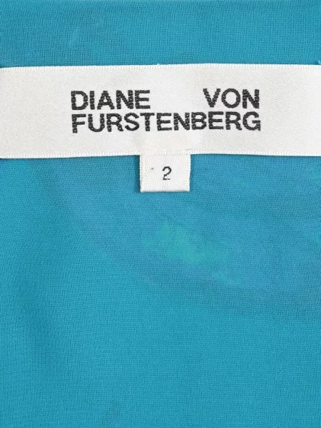 Κοστούμι φόρεμα Dvf Diane Von Furstenberg με σχέδιο μπλε