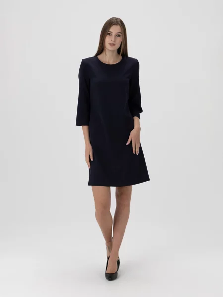 LAWA Сукня міні Віскоза/поліестер синій