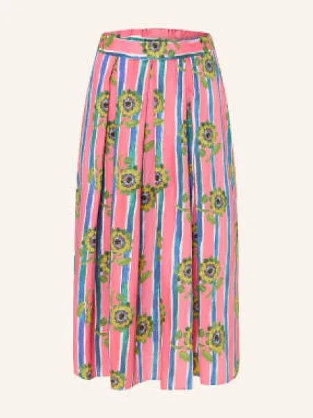 Rossana Diva Spódnica rosa zielona