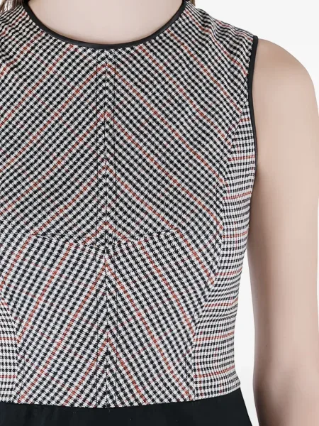 Rochie mini Derek Lam fără mâneci de costum negru