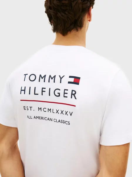 Футболка Tommy Hilfiger біла