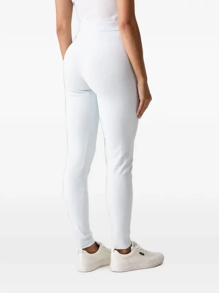 Bouclé pantaloni Guess cu autograf albastru