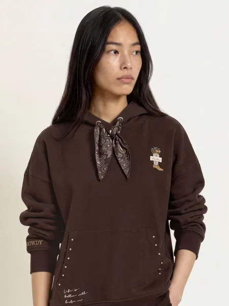 Smith & Soul Bluza Z Kapturem braun
