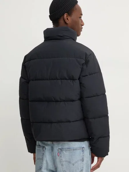 Bunda Abercrombie & Fitch zimní oversize černá