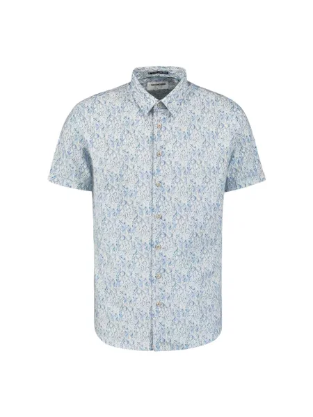 No Excess Košile chladná / světlemodrá / offwhite modrá