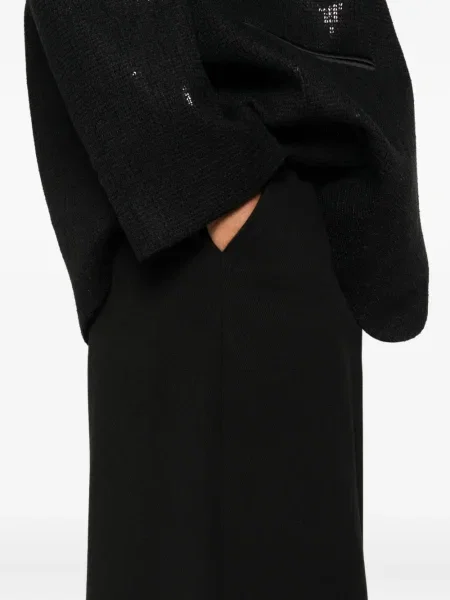 Pantaloni Eleh plisate negru