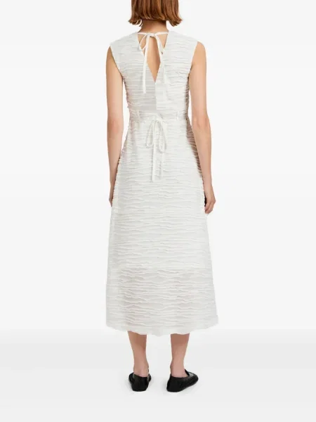 Αμάνικη κοστούμι μίντι φόρεμα Proenza Schouler White Label με μήκος μέχρι το γόνατο λευκό