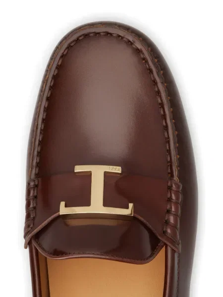 Pantofi loafer Tod's din piele maro