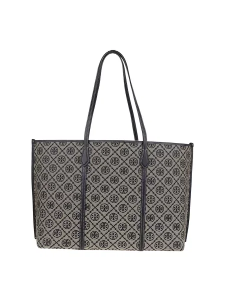Shopperka Tory Burch beżowa